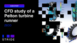 CFD study of a Pelton turbine runner: Comparison between traditional Eulerian and novel Lagrangian approaches