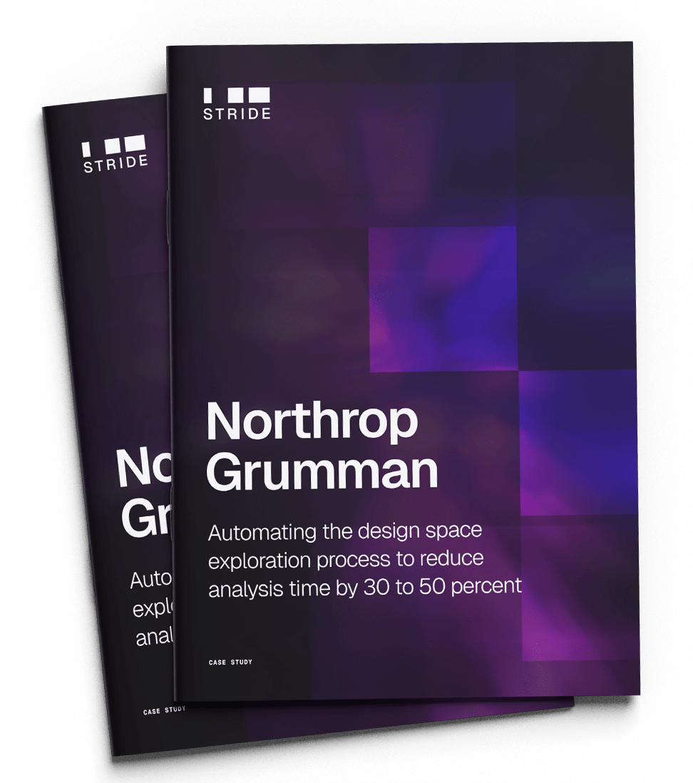 Northrop Grumman: Automating the design space exploration process to reduce analysis time by 30 to 50 percent