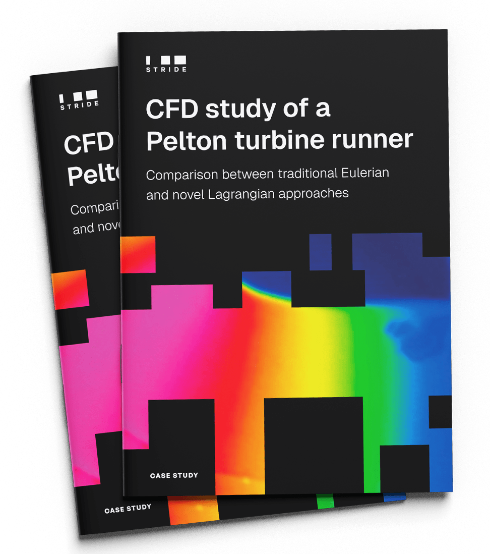 CFD study of a Pelton turbine runner: Comparison between traditional Eulerian and novel Lagrangian approaches